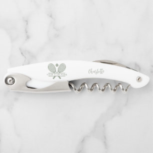 Add Your Club Name Tennis Team Any Color Keepsake Waiter's Corkscrew
