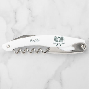 Add Your Club Name Tennis Team Swag Any Color Waiter's Corkscrew