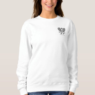 Add Your Club Name Tennis Team Swag Custom Sweatshirt