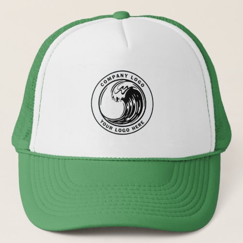 Add Your Company Brand Logo Corporate Trucker Hat