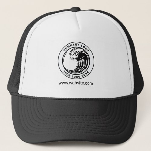 Add Your Company Brand Logo Custom Trucker Hat