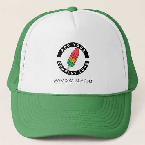 Add Your Company Logo Business Employee Staff Swag Trucker Hat