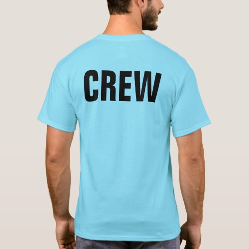 Add Your Company Logo Business Employee Staff T_Shirt