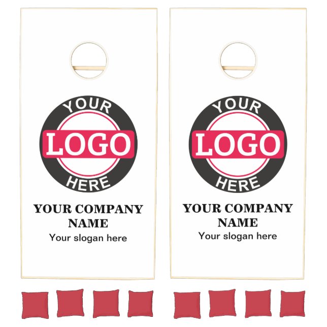 Add Your Company Logo Cornhole Set (Set)