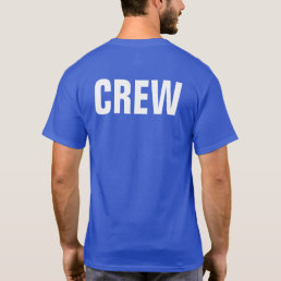 Add Your Company Logo Website Business Employees T-Shirt