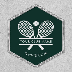 Add Your Country Club Name Tennis Icons Custom Patch