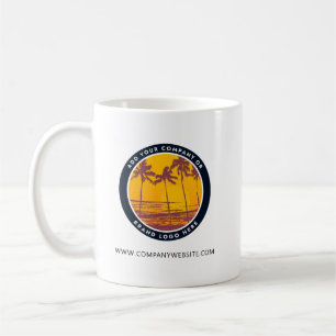Add Your Custom Business Brand Logo Coffee Mug