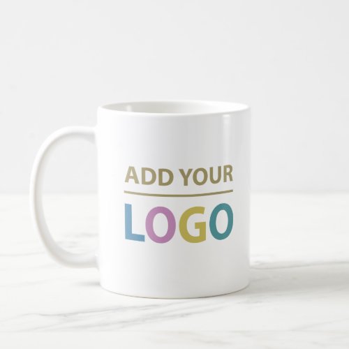 Add Your Custom Business Logo Coffee Mug