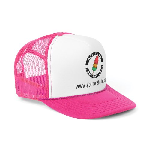 Add Your Custom Logo Business Brand Employee Trucker Hat
