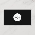 Add your custom logo circle professional black