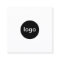 Add your custom logo circle professional white