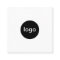 Add your custom logo circle professional white
