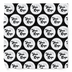 Add Your Custom Logo Pattern Business Promotional Bandana