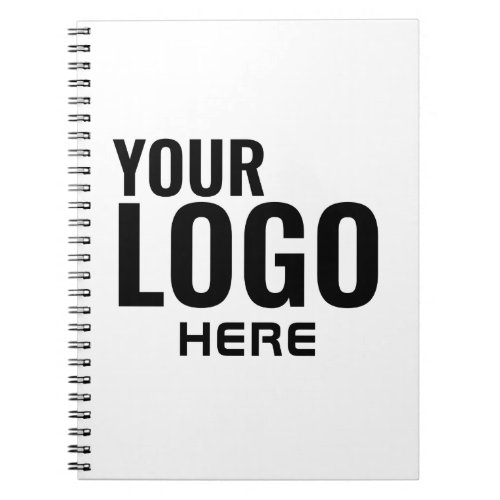Add your custom logo professional notebook