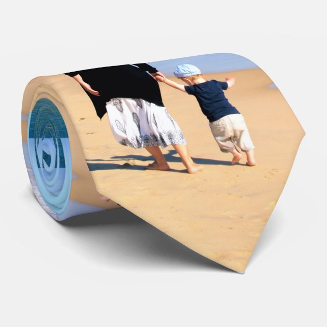 Add Your Custom Photo Neck Tie Personalized Gift (Rolled)