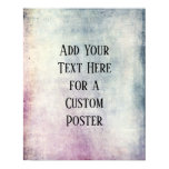 Add Your Custom Text Colorful Grunge Poster Add Your Custom Text Colorful Grunge Poster
