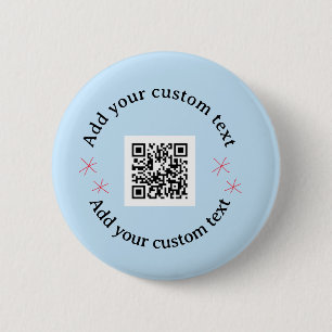 Add your custom text scan QR code business Button