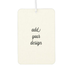 add your design air freshener