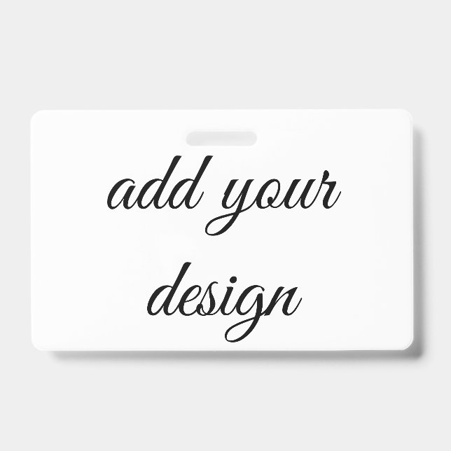 add your design badge (Front)