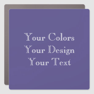 Add Your Design - Create Your Own Car Magnet