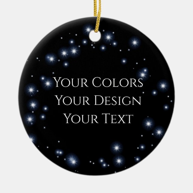 Add Your Design - Create Your Own Ceramic Ornament (Front)
