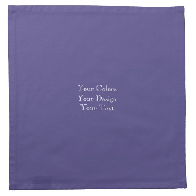 Add Your Design - Create Your Own Cloth Napkin (Front)