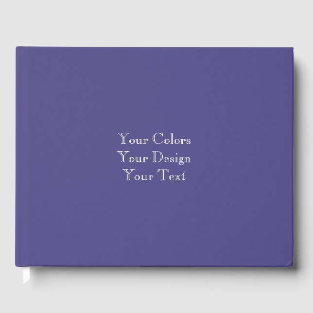Add Your Design - Create Your Own Guest Book (Front)