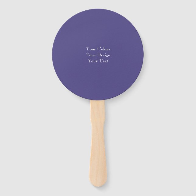 Add Your Design - Create Your Own Hand Fan (Front)