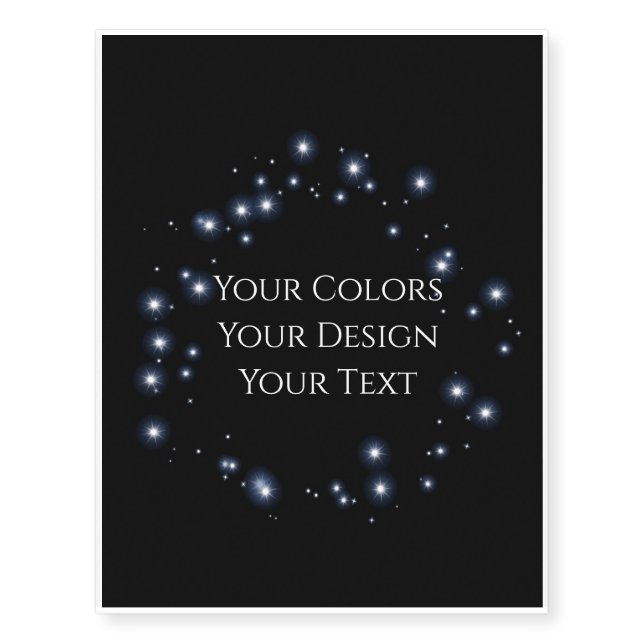 Add Your Design - Create Your Own Temporary Tattoos (Front)