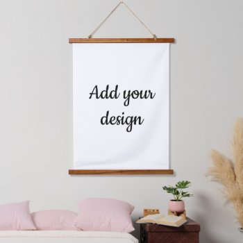 Add Your Design Hanging Tapestry by KRStuff at Zazzle