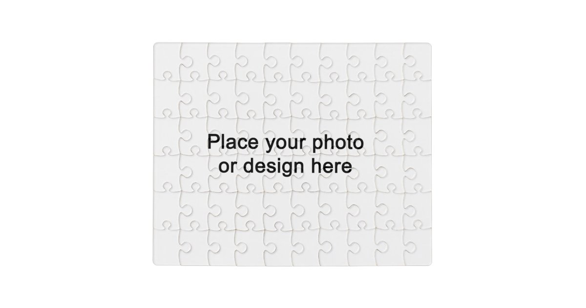 add your design jigsaw puzzle Zazzle