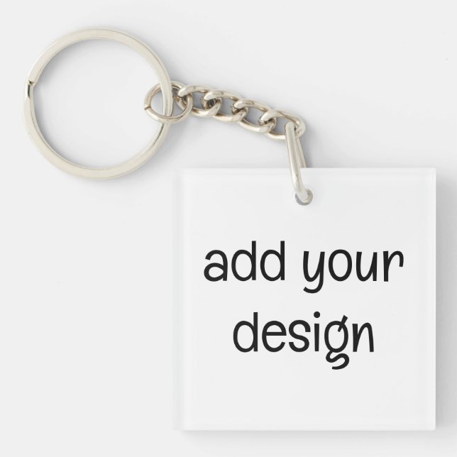 add your design keychain (Front)