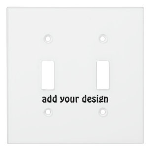 add your design light switch cover