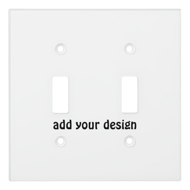 add your design light switch cover (Front)