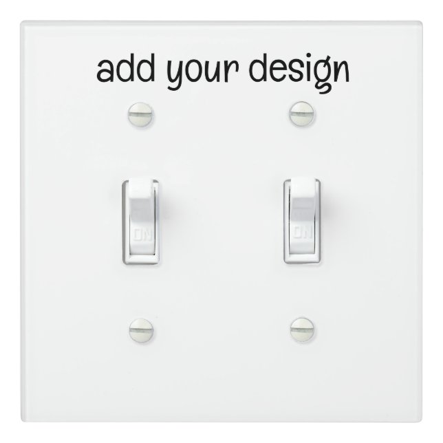 add your design light switch cover (In Situ)