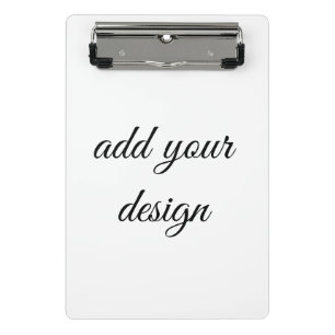 add your design mini clipboard