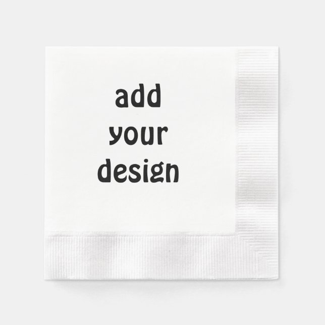 add your design napkins (Front)