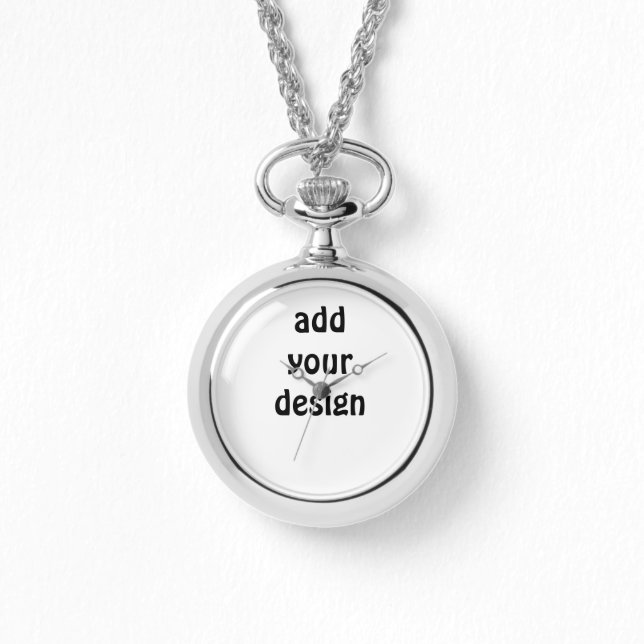 add your design necklace watch (Front)