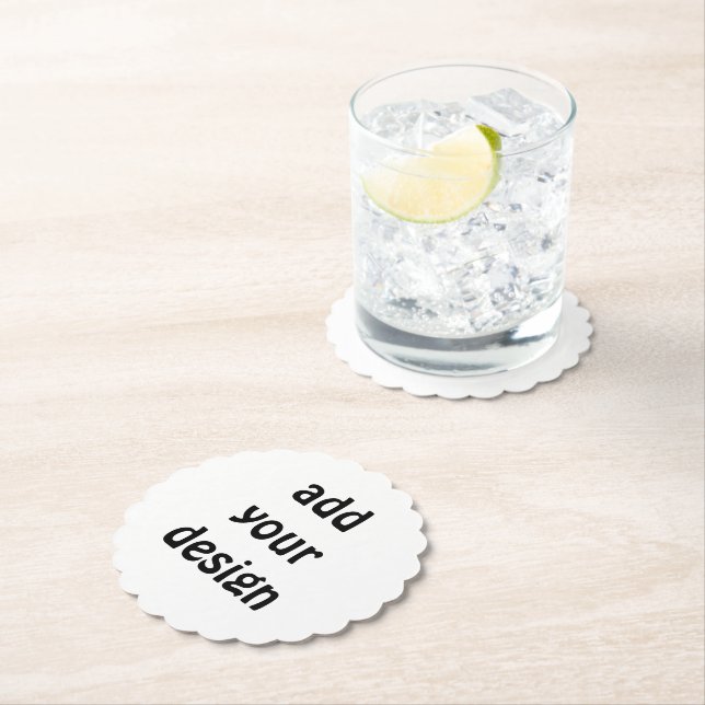 add your design paper coaster (Insitu)