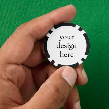 Add Your Design Poker Chips by KRStuff at Zazzle