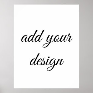 add your design poster