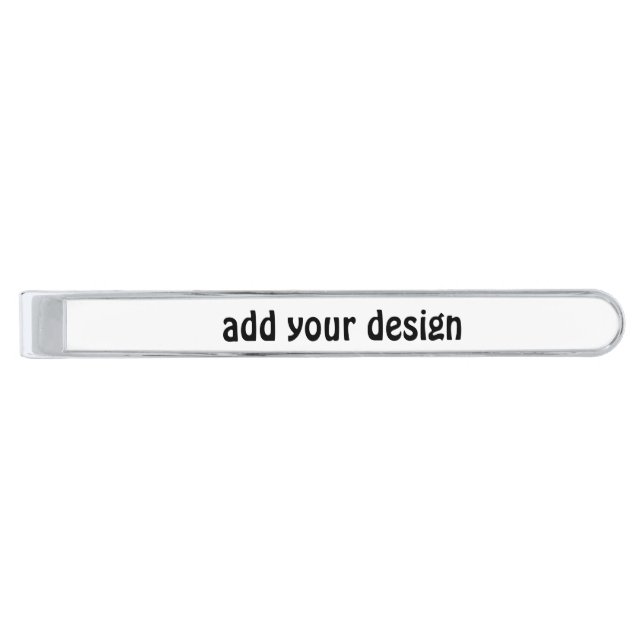 add your design silver finish tie bar (Front)