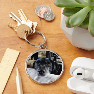 Add your Dog Photo to this Keychain