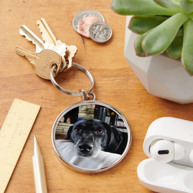 Add your Dog Photo to this  Keychain (Desk)