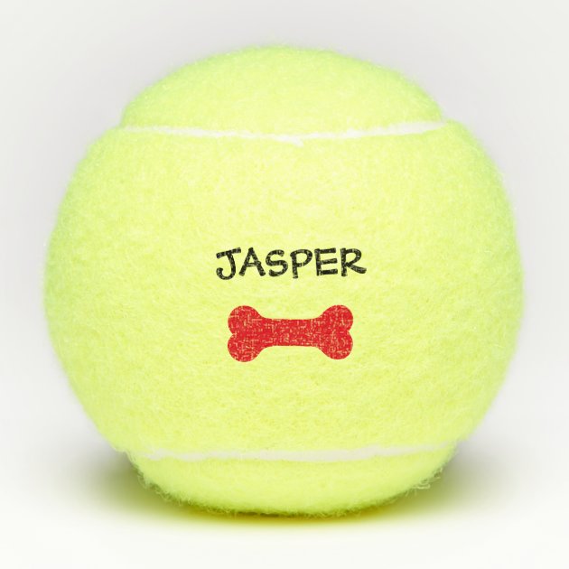tennis ball bone dog toy