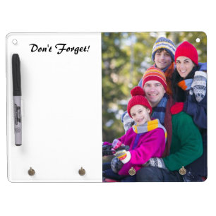 Add Your Family Photo To Do List Dry Erase Board With Keychain Holder