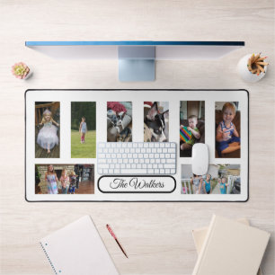 Add Your Favorite Family Photos to this Desk Mat