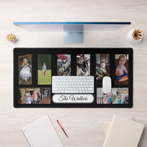 Add Your Favorite Family Photos to this  Desk Mat