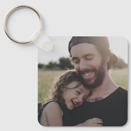 Add your Favorite Photo to this Fathers Day Keychain