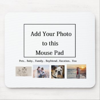 Add Your Favorite Photo To This Mouse Pad! Mouse Pad by Magical_Maddness at Zazzle